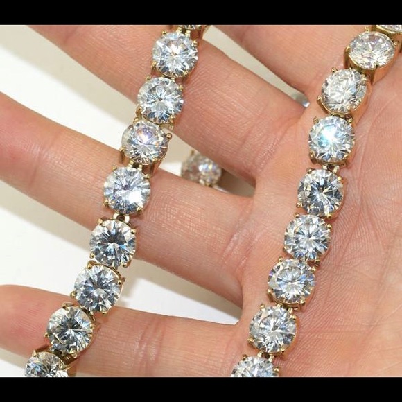 CHAIN VVS FLAWLESS LAB MADE DIAMONDS - Picture 6 of 8